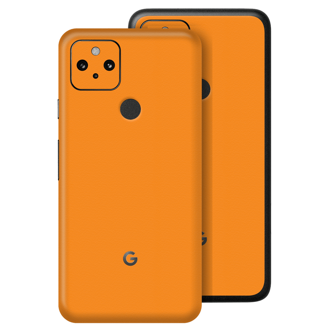 Pixel 4a 5G Luxuria Sunrise Orange 3D Textured Skin Wrap Sticker Decal Cover Protector by EasySkinz