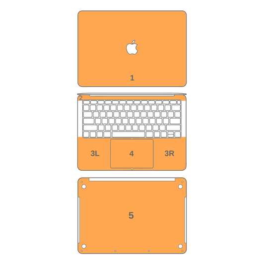 MacBook Pro 13" (No Touch Bar, 2016-2018) DIAMOND PINK Skin